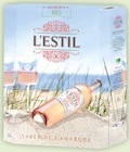 Aop sable de camargue rosé - L'ESTIL BIO en promo chez Intermarché Aop sable de camargue rosé - L'ESTIL BIO dans le catalogue Intermarché