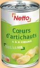 Coeurs d'artichauts - NETTO en promo chez Netto Coeurs d'artichauts - NETTO dans le catalogue Netto