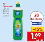 Spülmittel von Fit im aktuellen Netto Marken-Discount Prospekt