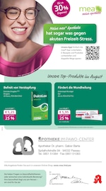 Aktueller mea - meine apotheke Apotheken Prospekt in Ruderting und Umgebung, "Unsere August-Angebote" mit 4 Seiten, 01.08.2025 - 31.08.2025