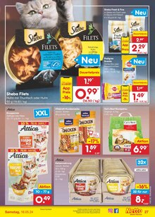 Tierfutter im Netto Marken-Discount Prospekt "Aktuelle Angebote" mit 55 Seiten (Paderborn)