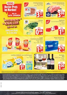 Schweinebraten im aktuellen EDEKA Prospekt (Rostock) Schweinebraten im EDEKA Prospekt "Top Angebote" mit 27 Seiten (Rostock)