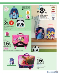Offre Disney dans le catalogue E.Leclerc du moment à la page 9