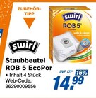expert Walsrode - Staubbeutel ROB 5 EcoPor Angebot im Prospekt Staubbeutel ROB 5 EcoPor bei expert im Walsrode Prospekt für 14,99 €
