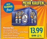 bier im Angebot bei diska in Coburg bier Angebote von Mönchshof bei diska Coburg für 13,99 €