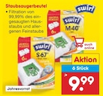 Aktuelles Staubsaugerbeutel Angebot bei Netto Marken-Discount in Darmstadt ab 9,99 €