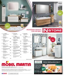 Badmöbel im aktuellen Möbel Martin Prospekt (Mainz) Badmöbel im Möbel Martin Prospekt "ST. MARTINS WOCHEN" mit 24 Seiten (Mainz)