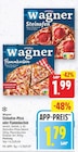 Steinofen-Pizza Salami von Wagner für 1,79 € bei E center im Angebot Steinofen-Pizza Salami von Wagner im aktuellen E center Prospekt