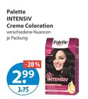 INTENSIV Creme Coloration von Palette im aktuellen V-Markt Prospekt für 2,99 €