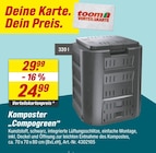 Komposter „Compogreen“ im toom Baumarkt Prospekt Komposter „Compogreen“ von im aktuellen toom Baumarkt Prospekt für 24,99 €
