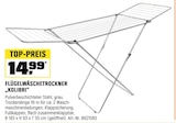 FLÜGELWÄSCHETROCKNER "KOLIBRI" Angebote bei OBI Kamen für 14,99 €