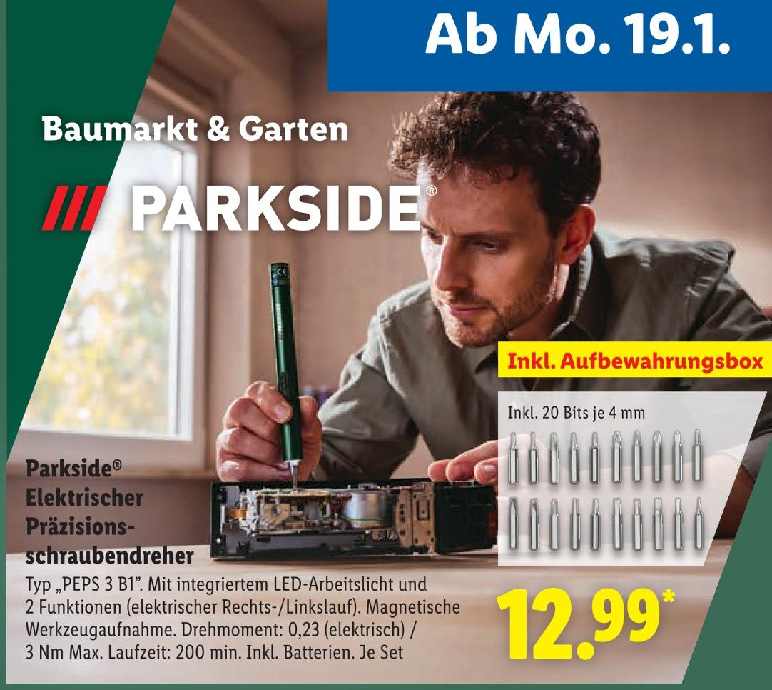 Elektrischer Präzisionsschraubendreher