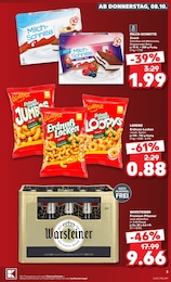 Warsteiner im Kaufland Prospekt Warsteiner im Kaufland Prospekt "Hier bin ich richtig" auf Seite 13