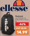 Rucksack Angebote von ellesse bei Kaufland Karlsruhe für 14,99 €