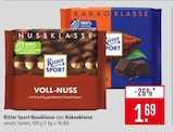 Nussklasse Angebote von Ritter Sport bei Marktkauf Rodgau für 1,69 €