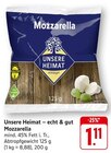 Mozzarella bei EDEKA im Gottmadingen Prospekt für 1,11 €