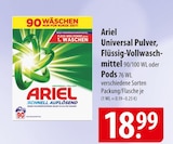 Universal Pulver im Angebot bei famila Nordost in Buchholz Universal Pulver Angebote von Ariel bei famila Nordost Buchholz für 18,99 €