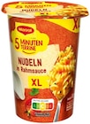 5 Minuten Terrine XL Nudeln in Rahmsauce Angebote von Maggi bei REWE Hameln für 1,19 €