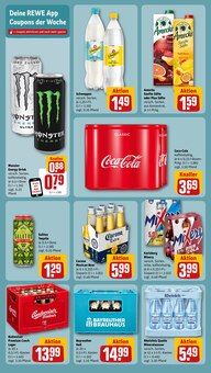 Coca Cola im REWE Prospekt "Dein Markt" mit 26 Seiten (Frechen)