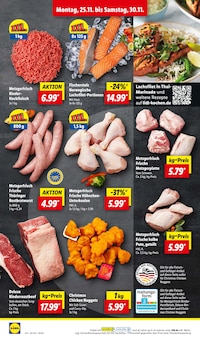 Rindfleisch im Lidl Prospekt "LIDL LOHNT SICH" mit 29 Seiten (Heilbronn)