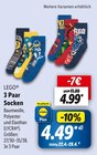 3 Paar Socken Angebote von LEGO bei Lidl Regensburg für 4,99 €