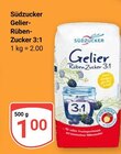 Aktuelle Zucker Angebote bei GLOBUS in Salzgitter Aktuelles Gelier-Rüben-Zucker 3:1 Angebot bei GLOBUS in Salzgitter ab 1,00 €