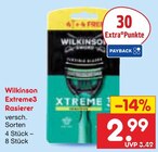 Extreme3 Rasierer im Angebot bei Netto Marken-Discount in Cottbus Extreme3 Rasierer Angebote von Wilkinson bei Netto Marken-Discount Cottbus für 2,99 €