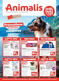 Prospectus Jardineries & Animaleries de Animalis à Eysines: "Promotions brûlantes, vacances éclatantes !", 12 pages, 29/06/2026 - 19/07/2026