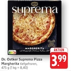 Suprema Pizza Margherita Angebote von Dr. Oetker bei E center Filderstadt für 3,99 €