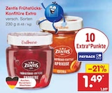 Frühstücks-Konfitüre Extra von Zentis im aktuellen Netto Marken-Discount Prospekt