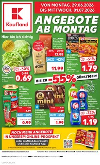 Gemüse im Kaufland Prospekt "Hier bin ich richtig" mit 75 Seiten (Würzburg)