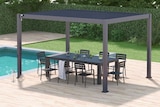 Pergola bioclimatique 3 x 4 m BAENA en promo chez Carrefour Viry-Châtillon à 1 199,99 €