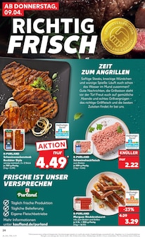 Bratwurst im Kaufland Prospekt "KNÜLLER" mit 70 Seiten (Nürnberg)