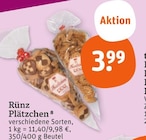 Süßigkeiten im tegut Prospekt Plätzchen von Rünz im aktuellen tegut Prospekt für 3,99 €