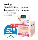 Mandelblüten Hautzart Tagescreme von Kneipp im aktuellen V-Markt Prospekt für 5,79 €