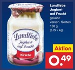 Joghurt auf Frucht im Netto Marken-Discount Prospekt Joghurt auf Frucht von Landliebe im aktuellen Netto Marken-Discount Prospekt für 0,49 €