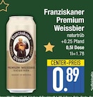 Franziskaner Premium Weissbier von Franziskaner im aktuellen EDEKA Prospekt für 0,89 €