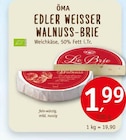 EDLER WEISSER WALNUSS-BRIE Angebote von ÖMA bei Erdkorn Biomarkt Hannover für 1,99 €