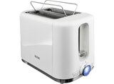 KTO 2210 W Toaster Weiß (870 Watt, Schlitze: 2) bei MediaMarkt Saturn im Prospekt  für 24,99 €