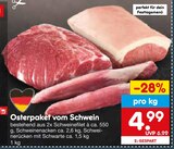 Osterpaket vom Schwein Angebote bei Netto Marken-Discount Singen für 4,99 €