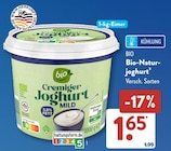 Bio-Naturjoghurt von Bio im aktuellen ALDI SÜD Prospekt für 1,65 €