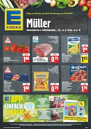 EDEKA Prospekt für Dinkelsbühl mit 8 Seiten EDEKA Prospekt für Dinkelsbühl: "Wir lieben Lebensmittel!", 8 Seiten, 23.06.2025 - 28.06.2025