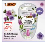 Soleil Escape Einwegrasierer im Angebot bei GLOBUS in Gera Soleil Escape Einwegrasierer Angebote von Bic bei GLOBUS Gera für 4,99 €