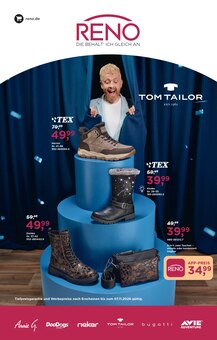 Schuhe im aktuellen RENO Prospekt (Hagen (Stadt der FernUniversität)) Schuhe im RENO Prospekt "DIE BEHALT' ICH GLEICH AN" mit 12 Seiten (Hagen (Stadt der FernUniversität))