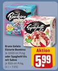 Eistorte Bombino oder Spaghetti Eis Angebote von Bruno Gelato bei REWE Mannheim für 5,99 €