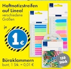 Haftnotizstreifen auf Lineal im TEDi Prospekt Haftnotizstreifen auf Lineal von im aktuellen TEDi Prospekt für 1,00 €