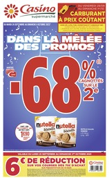 Catalogue Casino Supermarchés "DANS LA MÊLÉE DES PROMOS", 61 pages, 26/09/2023 - 08/10/2023 Prospectus Casino Supermarchés "DANS LA MÊLÉE DES PROMOS", 61 pages, 26/09/2023 - 08/10/2023