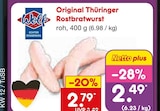 Original Thüringer Rostbratwurst Angebote von Wolf bei Netto Marken-Discount Mainz für 2,49 €