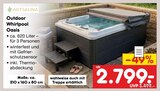 Outdoor Whirlpool Oasis Angebote von Artsauna bei Netto Marken-Discount Münster für 2.799,00 €