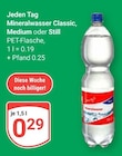 Mineralwasser Classic Angebote bei GLOBUS Halle für 0,29 €